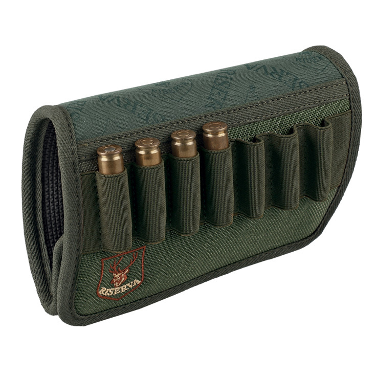 Ammo holder for rifle butt