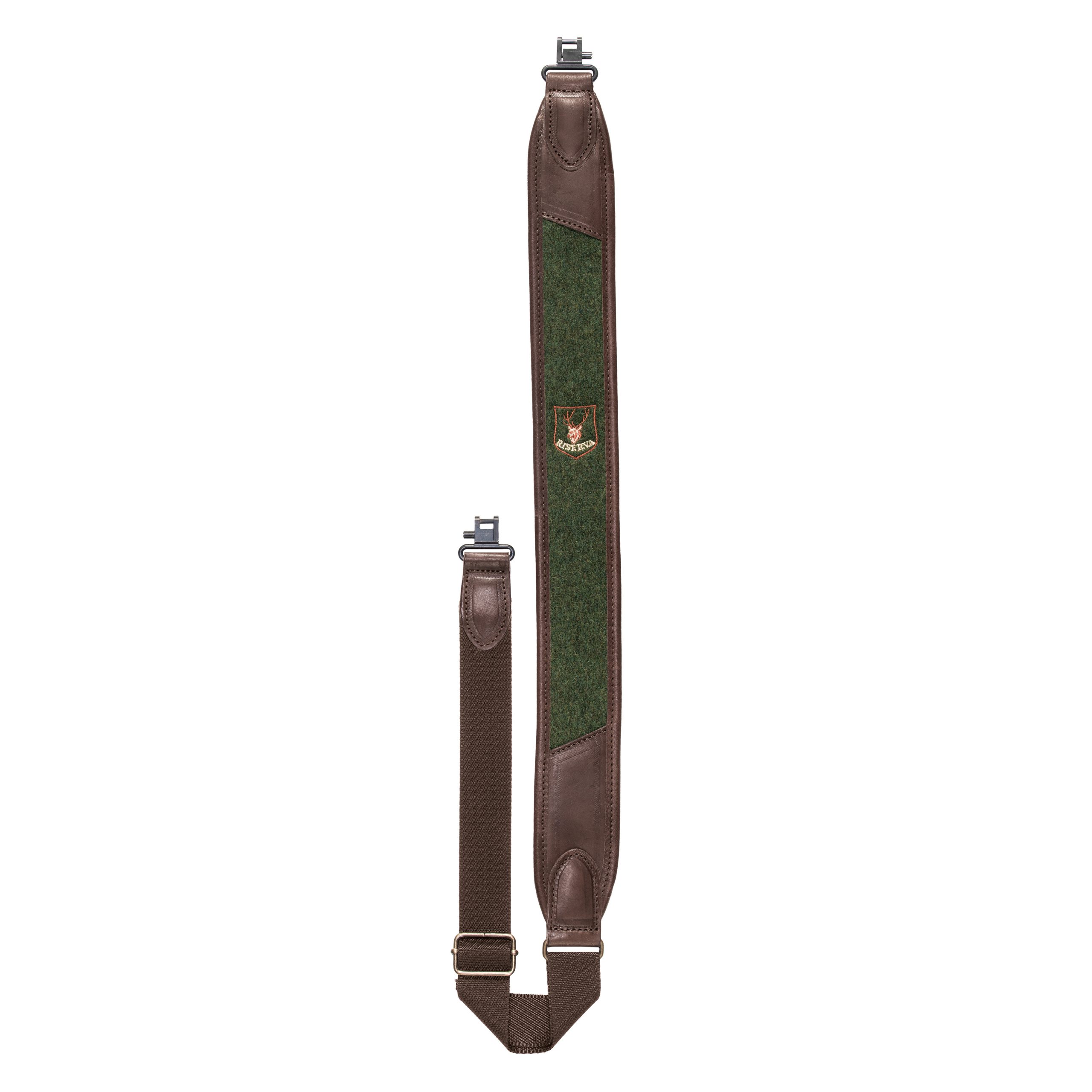 Rifle sling with swivels